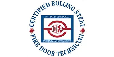 OHD Fresno fire door technician badge 400x200
