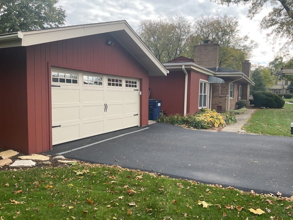 Overdoors of Illinois Before and After Residential Garage Doors1