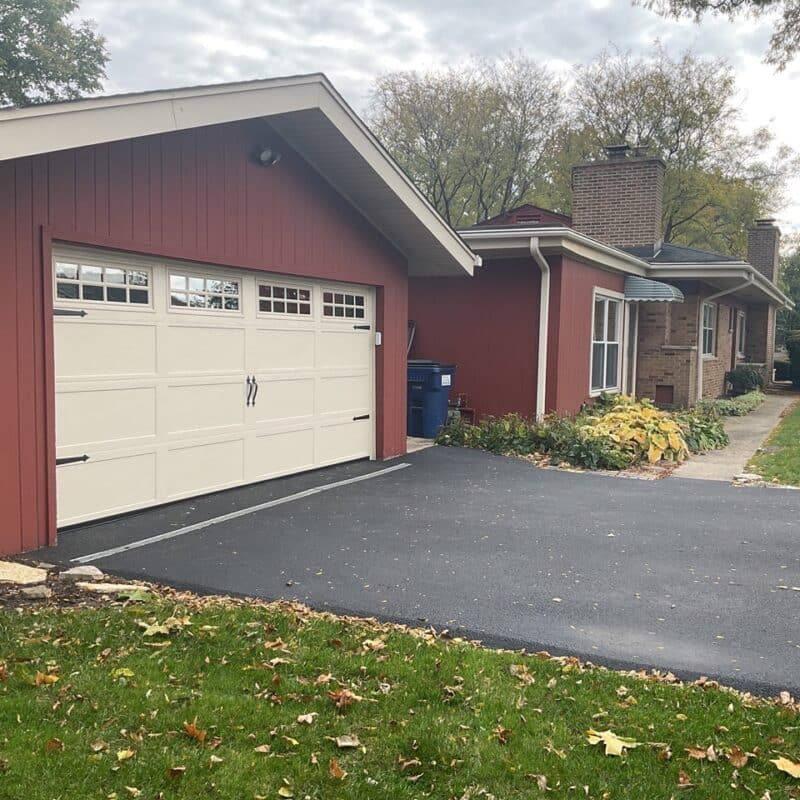 Overdoors of Illinois Before and After Residential Garage Doors1