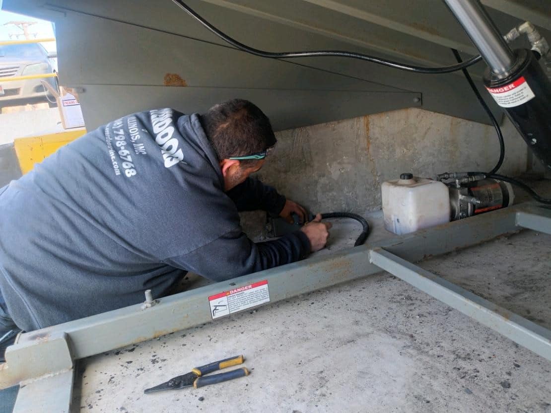 Jerry Working on Dock CLEAN