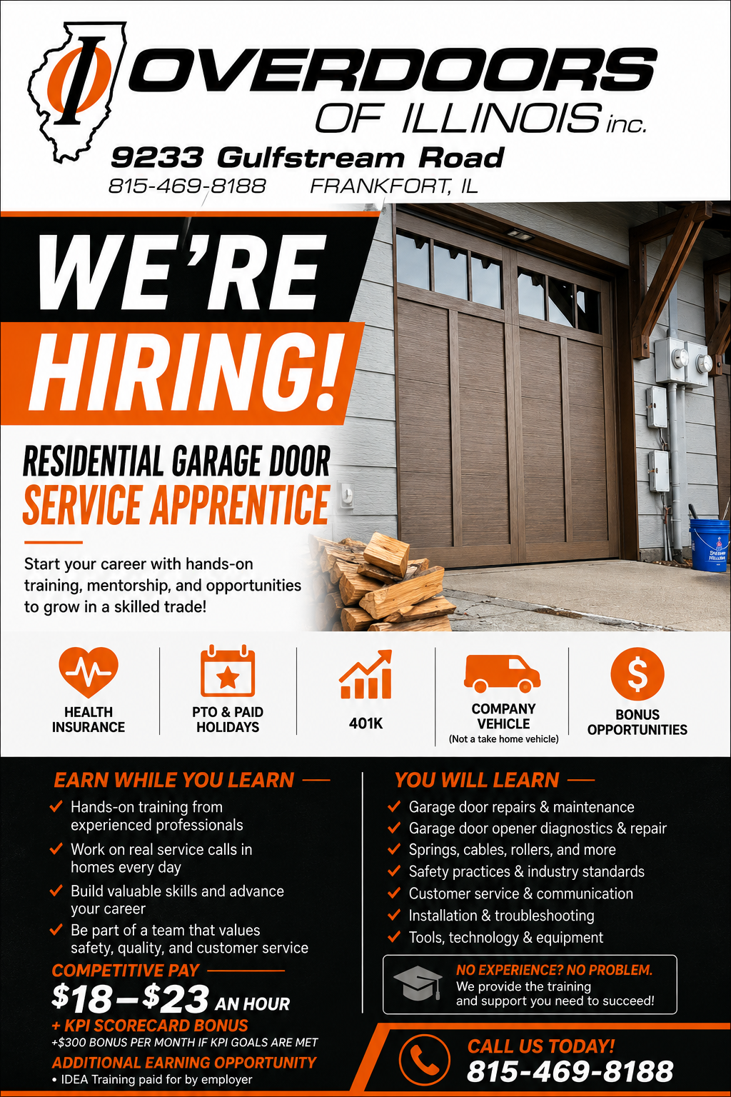 Residential Garage Door Apprentice