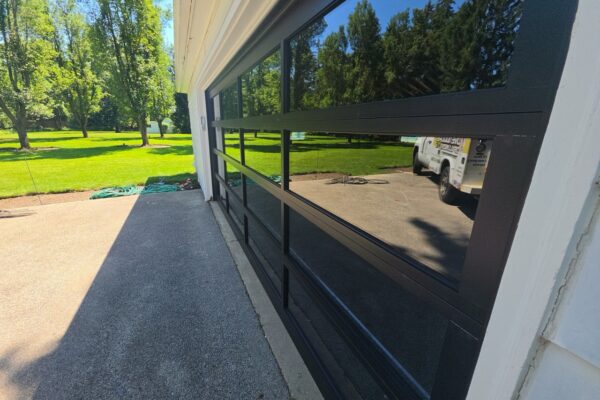 Haas RA 360 Aluminum Full View Glass Door Carbon Black 4 Collin Yenerich Large
