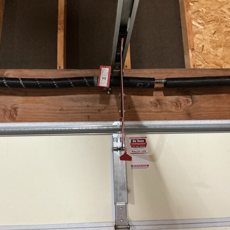 Residential Broken Standard Tortion Spring Collin Yenerich Large