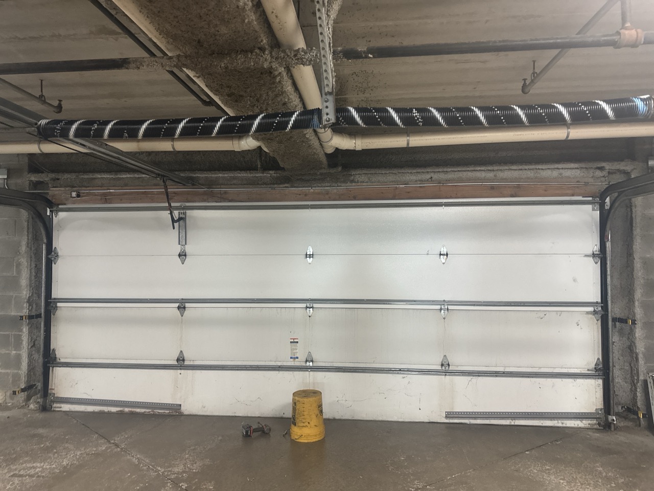 Commercial Door Rear Torsion System Spring Replacement, Complete Collin Yenerich