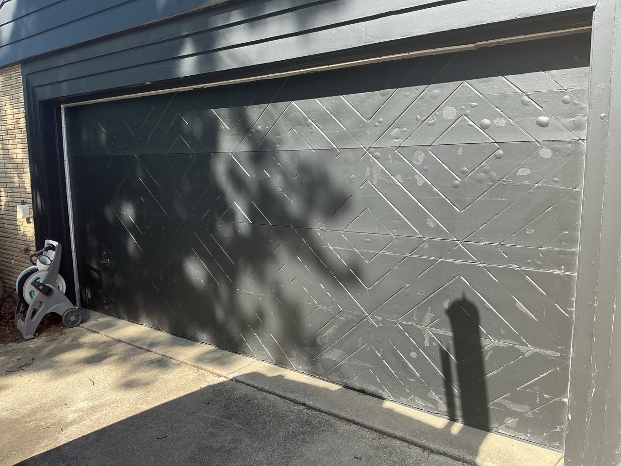 Haas 770 Raised Ranch Panel in Carbon Black Before