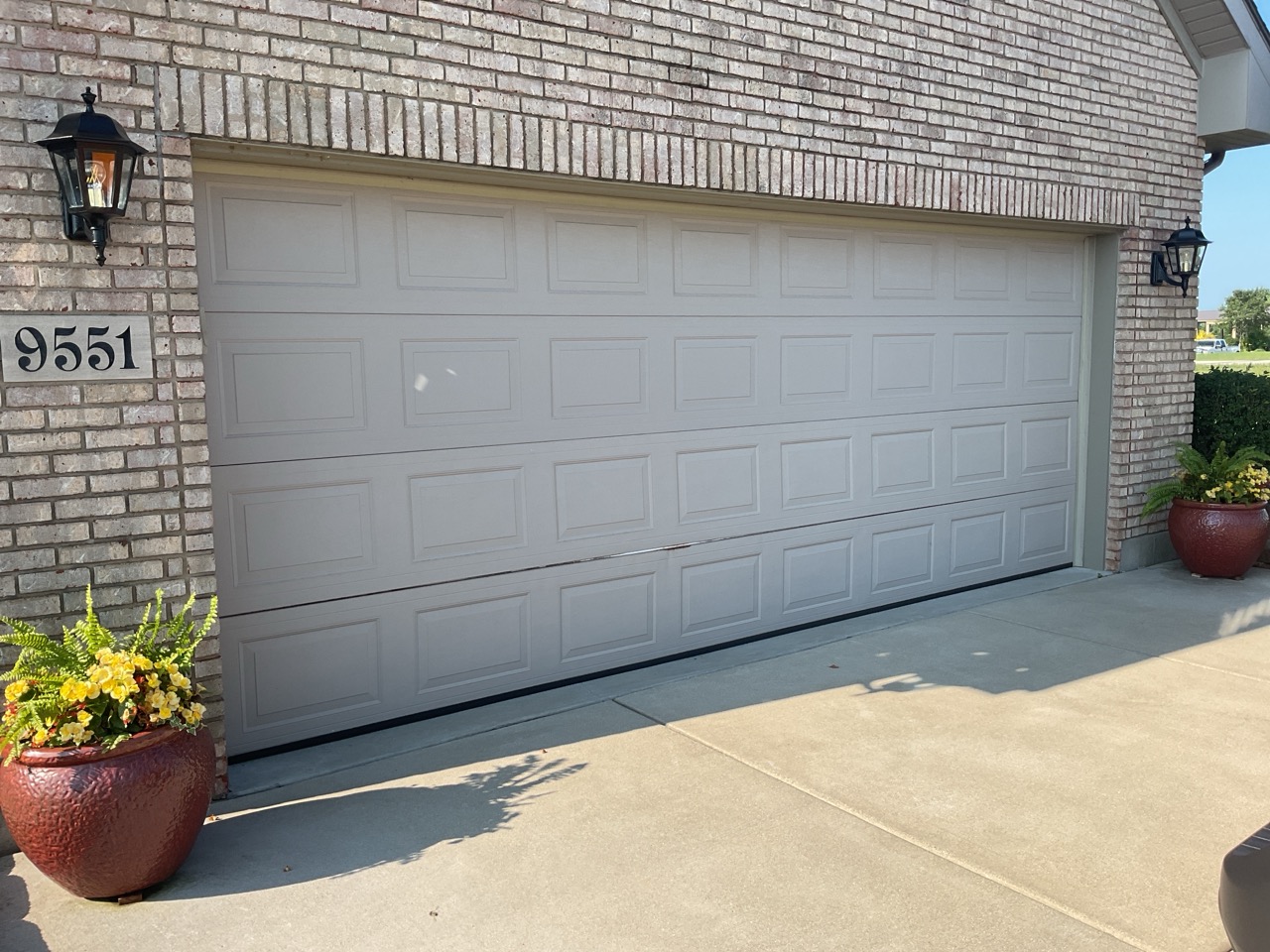 New Door Resi Haas 700 Series Sandstone Before